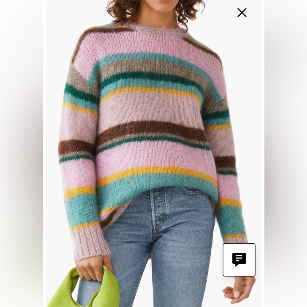 & Other Stories Relaxed fit Wool and Mohair Sweater.